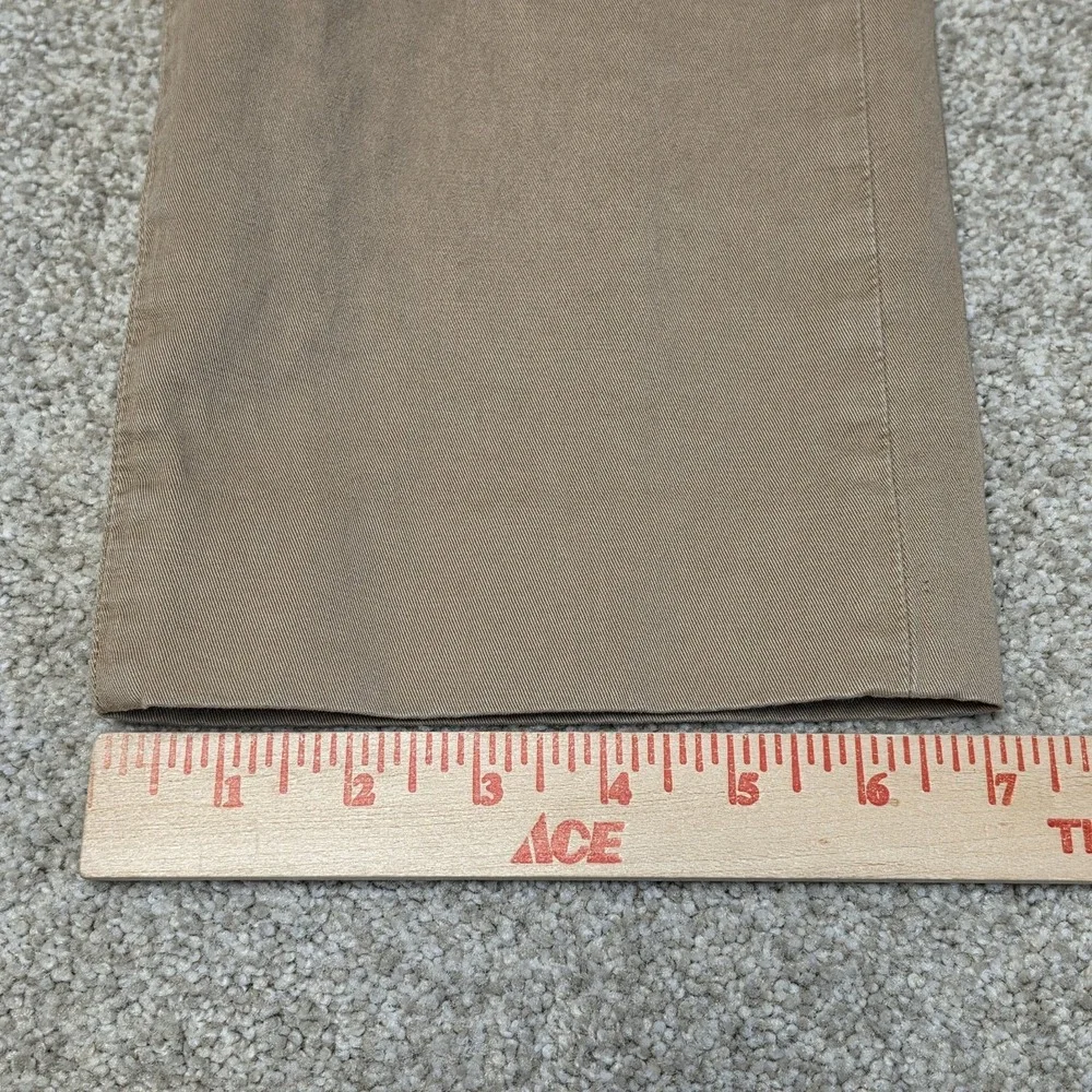 Wallace & Barnes Tessuti Sonriso Chino Trousers Khaki W29 L29 Slim Straight Mens